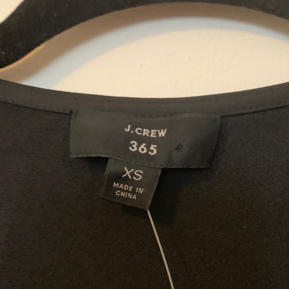 J. Crew Sleeveless Cowlneck Black Top Size XS - Picture 2 of 6